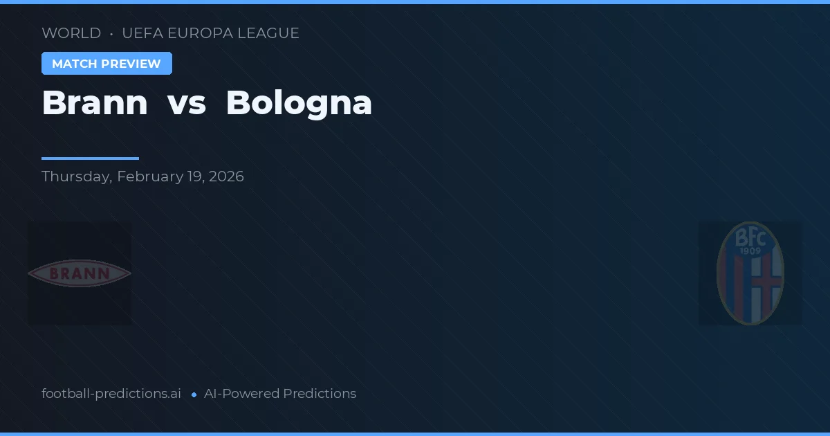 Brann vs Bologna — voorspelling en vooruitblik wedstrijd