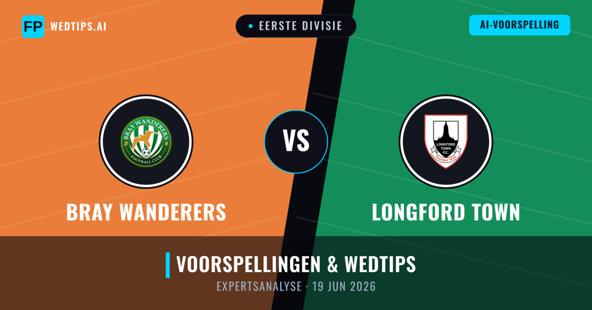Bray Wanderers vs Longford Town — voorspelling en vooruitblik wedstrijd