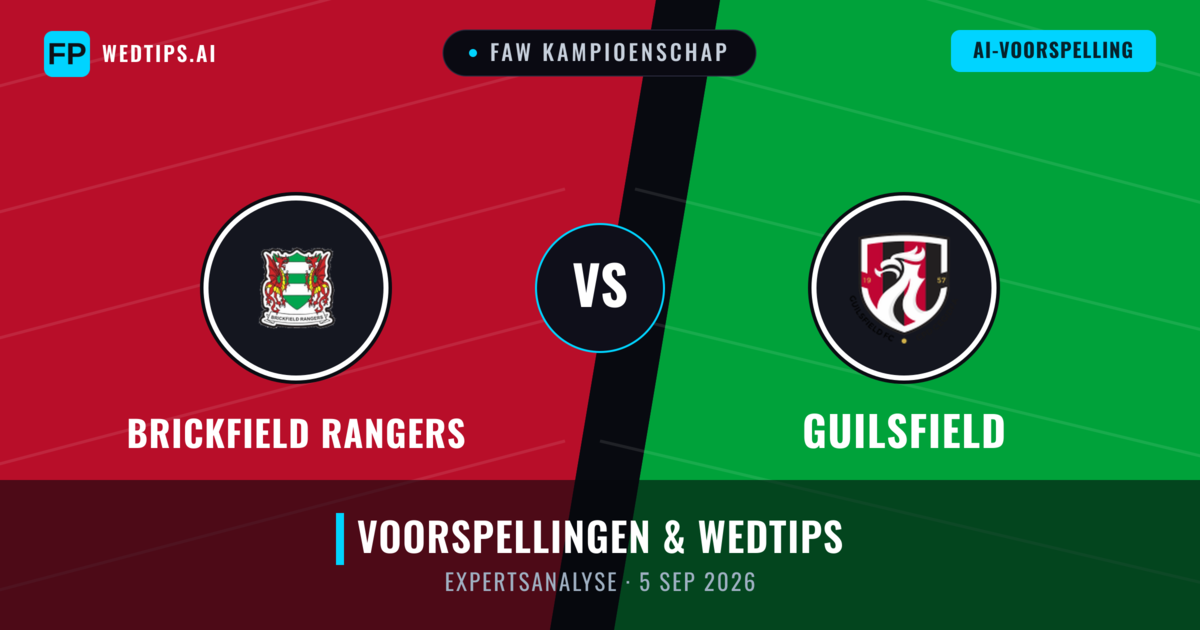 Brickfield Rangers vs Guilsfield — voorspelling en vooruitblik wedstrijd