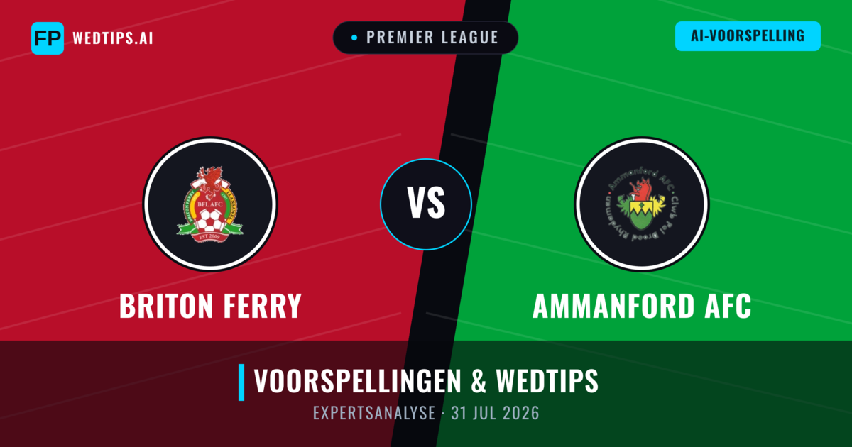 Briton Ferry vs Ammanford AFC — voorspelling en vooruitblik wedstrijd