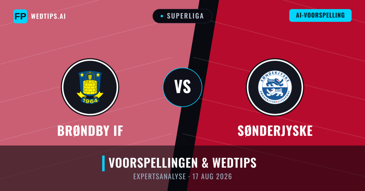 Brøndby IF vs Sønderjyske — voorspelling en vooruitblik wedstrijd