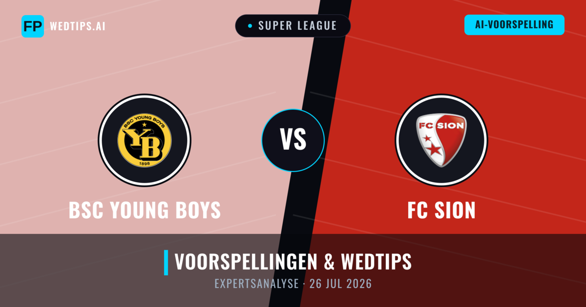 BSC Young Boys vs FC Sion — voorspelling en vooruitblik wedstrijd