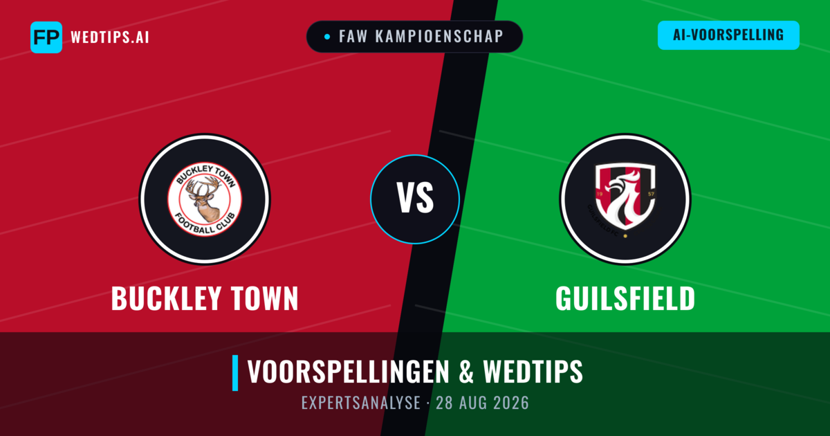 Buckley Town vs Guilsfield — voorspelling en vooruitblik wedstrijd