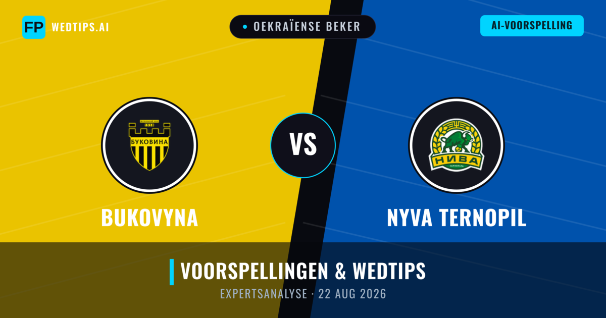 Nyva Ternopil vs Bukovyna — voorspelling en vooruitblik wedstrijd
