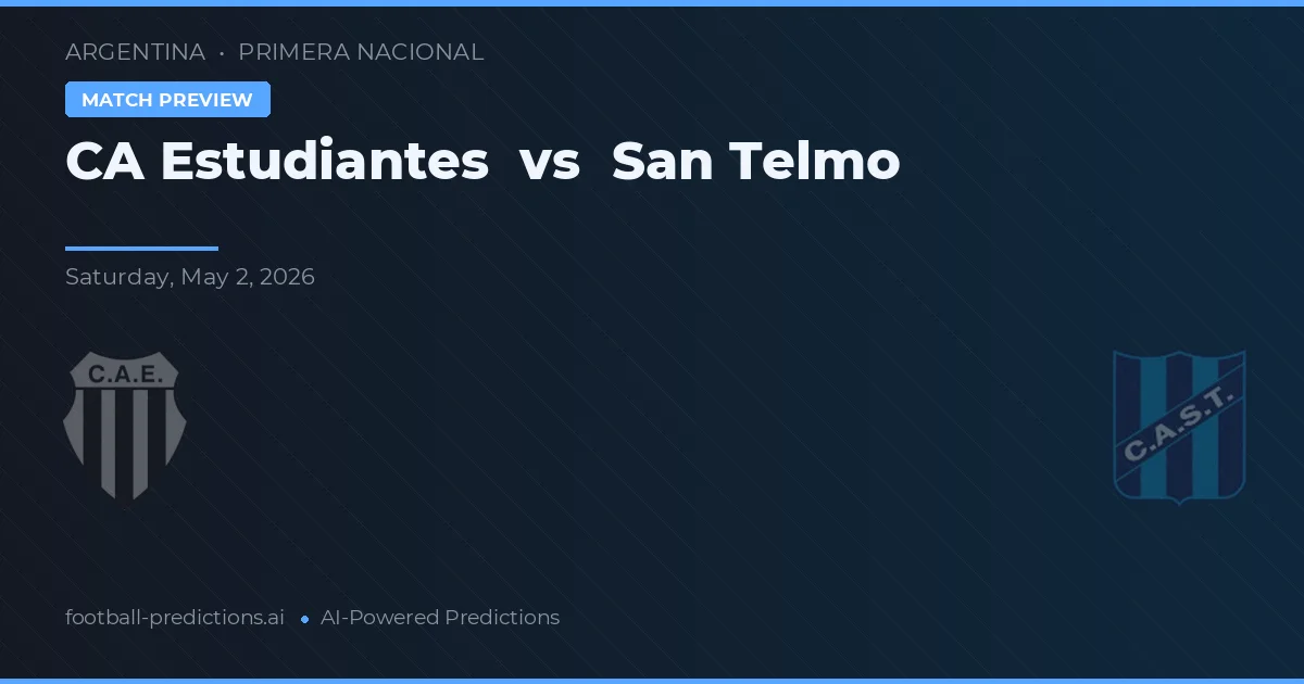 Estudiantes vs San Telmo preview