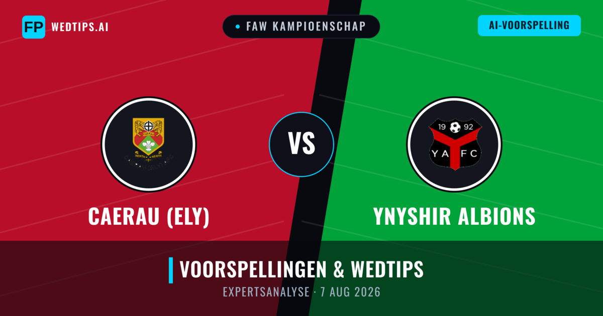 Caerau (Ely) vs Ynyshir Albions — voorspelling en vooruitblik wedstrijd
