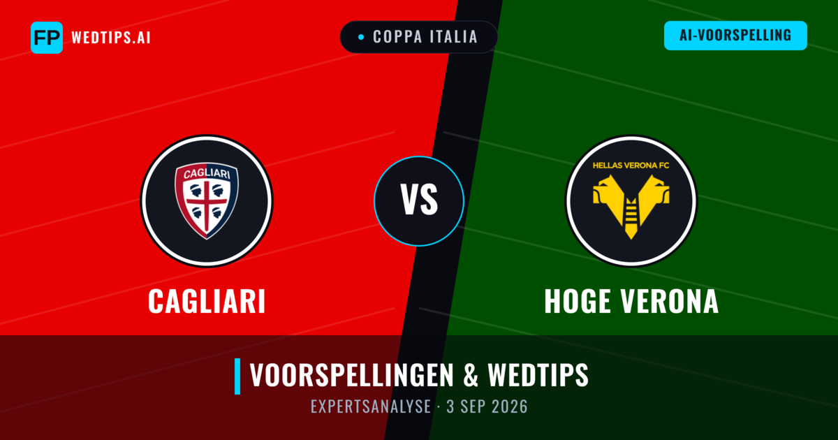 Cagliari vs Hoge Verona — voorspelling en vooruitblik wedstrijd