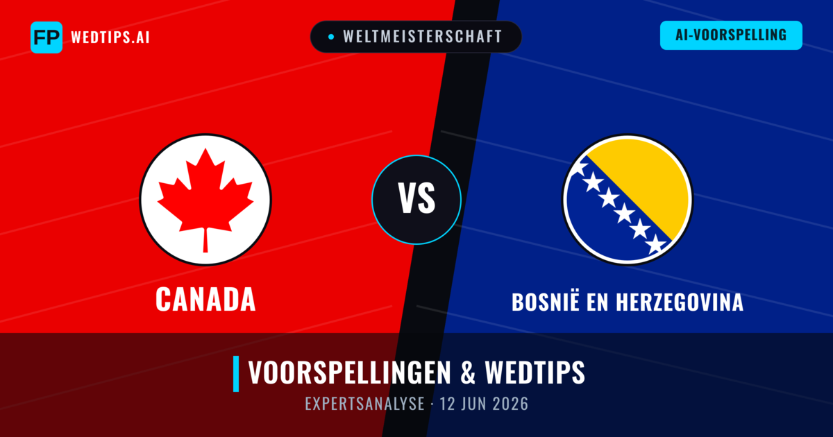 Canada vs Bosnië en Herzegovina — voorspelling en vooruitblik wedstrijd