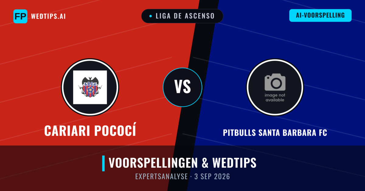 Cariari Pococí vs Pitbulls Santa Barbara FC — voorspelling en vooruitblik wedstrijd