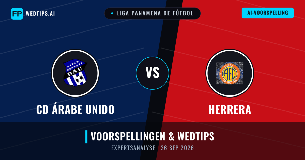 CD Árabe Unido vs Herrera — voorspelling en vooruitblik wedstrijd