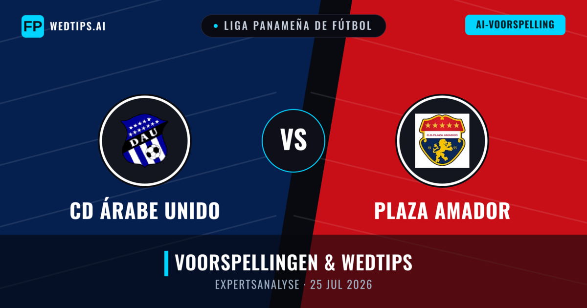 CD Árabe Unido vs Plaza Amador — voorspelling en vooruitblik wedstrijd