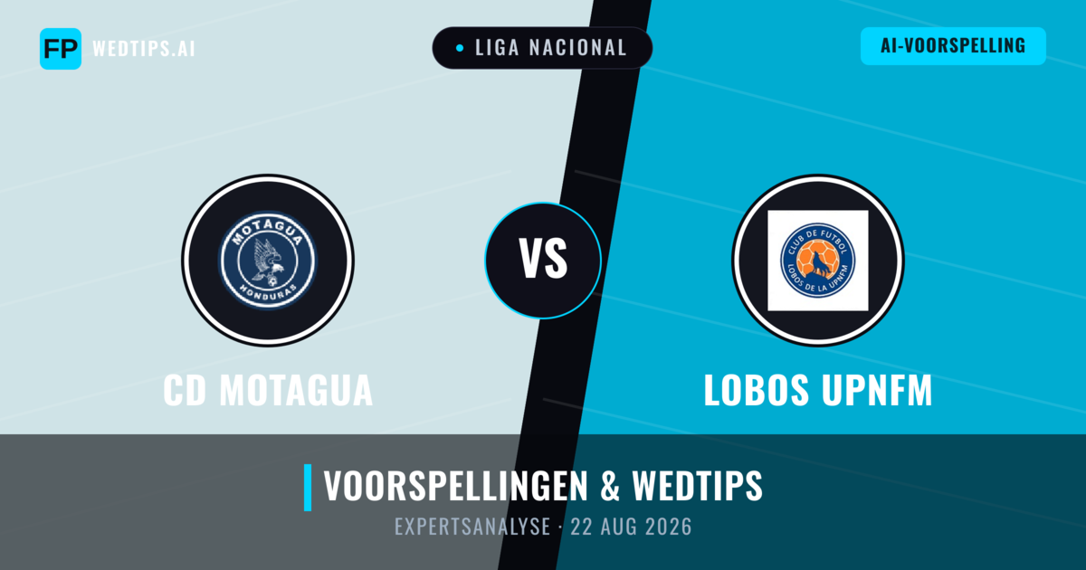 CD Motagua vs Lobos Upnfm — voorspelling en vooruitblik wedstrijd