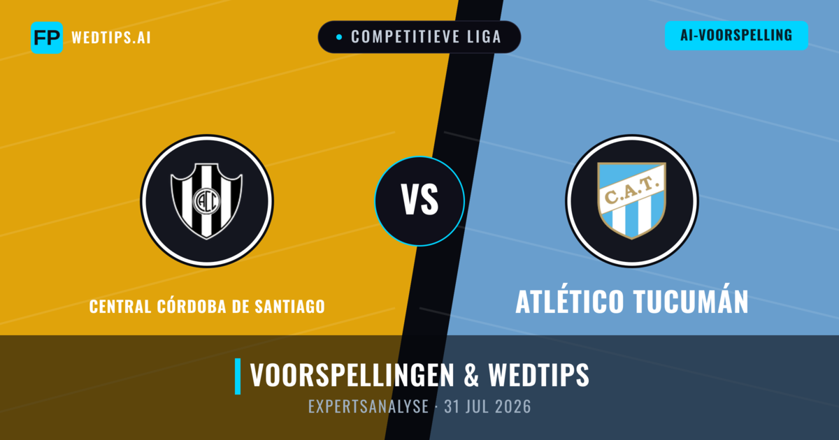 Central Córdoba de Santiago vs Atlético Tucumán — voorspelling en vooruitblik wedstrijd
