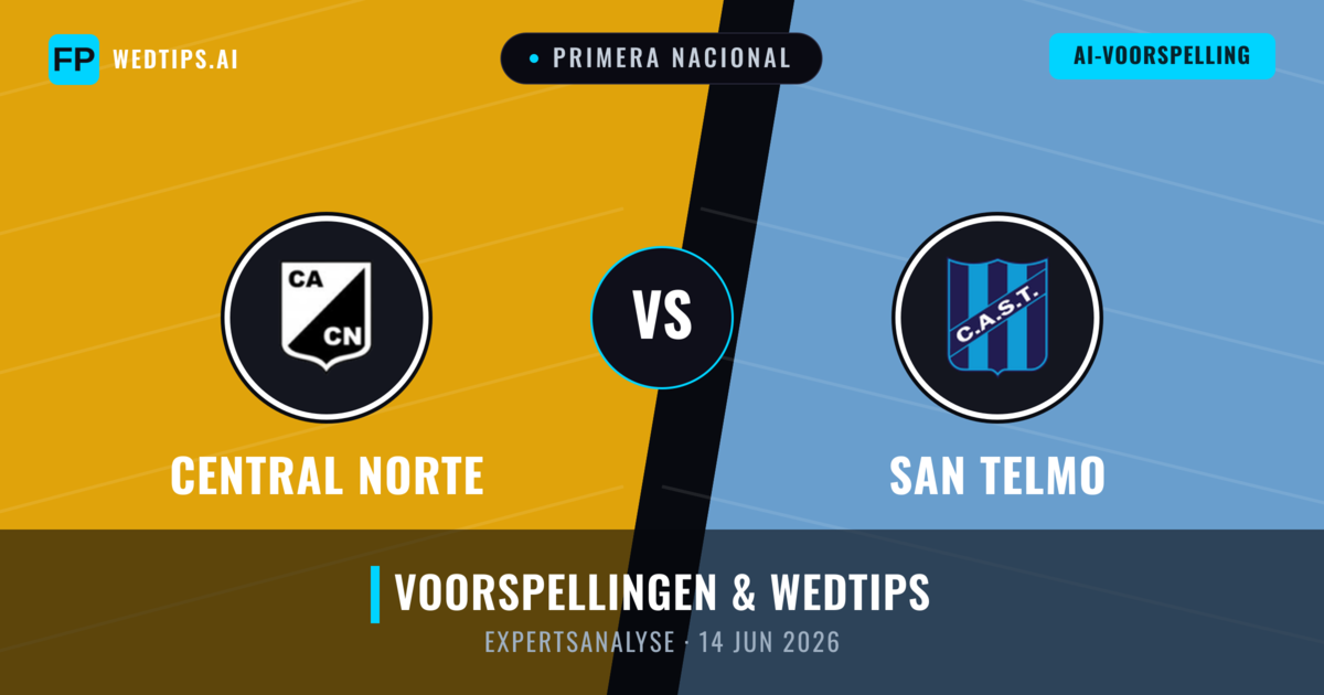 Central Norte vs San Telmo — voorspelling en vooruitblik wedstrijd