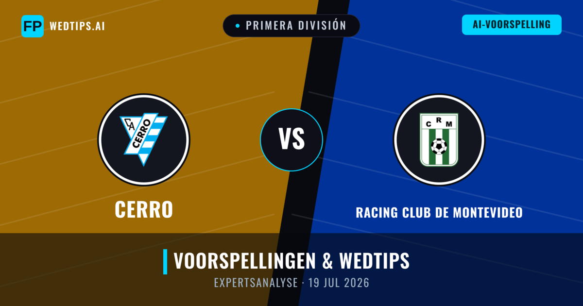 Cerro vs Racing Club de Montevideo — voorspelling en vooruitblik wedstrijd