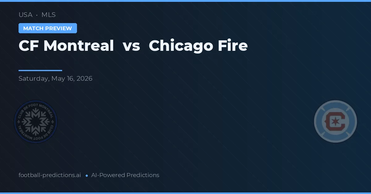 CF Montreal vs Chicago Fire — voorspelling en vooruitblik wedstrijd