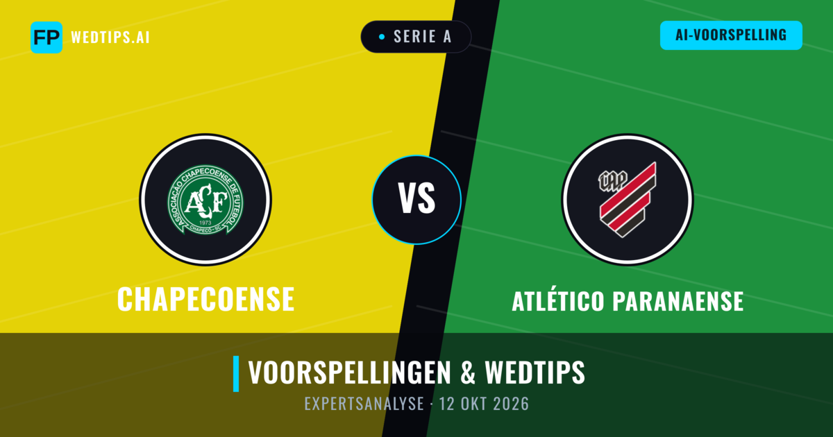 Chapecoense vs Atlético Paranaense — voorspelling en vooruitblik wedstrijd