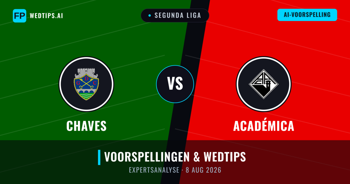 Chaves vs Académica — voorspelling en vooruitblik wedstrijd