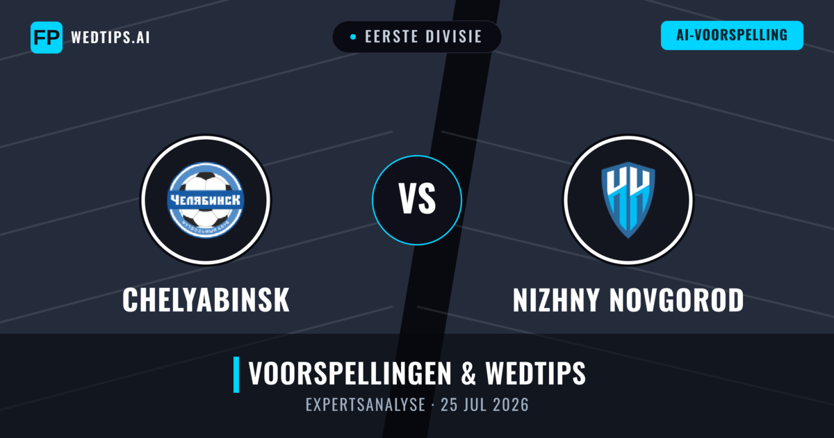 Chelyabinsk vs Nizhny Novgorod — voorspelling en vooruitblik wedstrijd