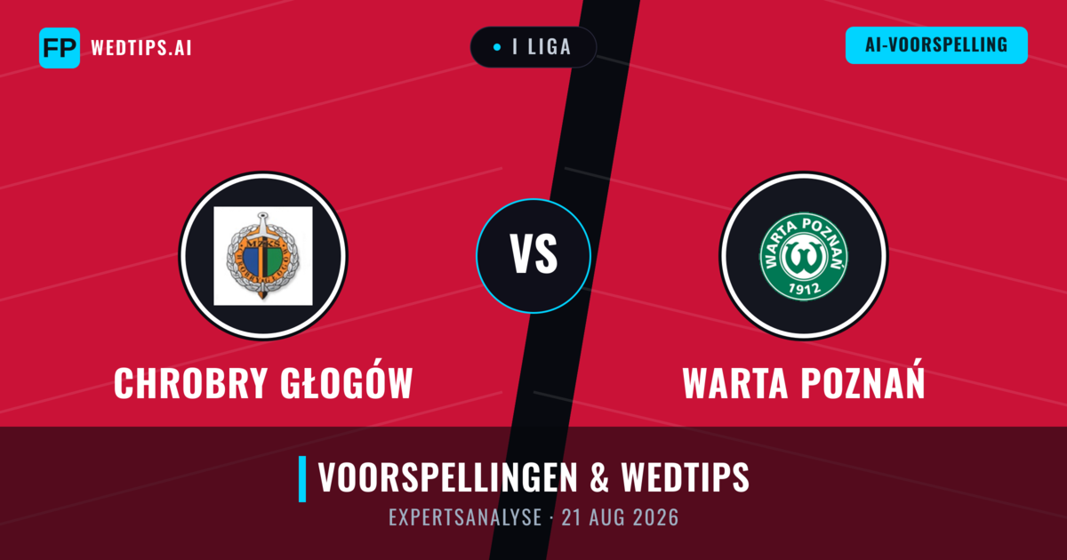Chrobry Głogów vs Warta Poznań — voorspelling en vooruitblik wedstrijd