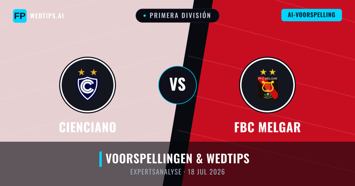 Cienciano vs FBC Melgar — voorspelling en vooruitblik wedstrijd