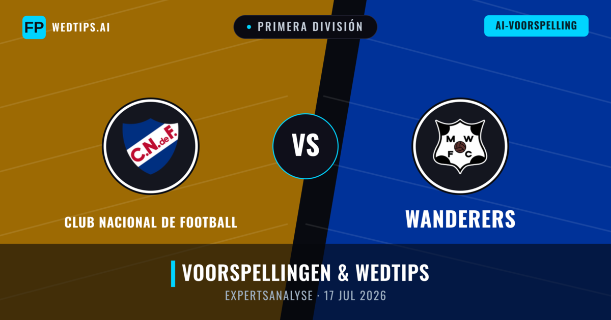 Club Nacional de Football vs Wanderers — voorspelling en vooruitblik wedstrijd