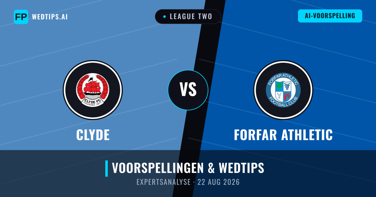 Clyde vs Forfar Athletic — voorspelling en vooruitblik wedstrijd