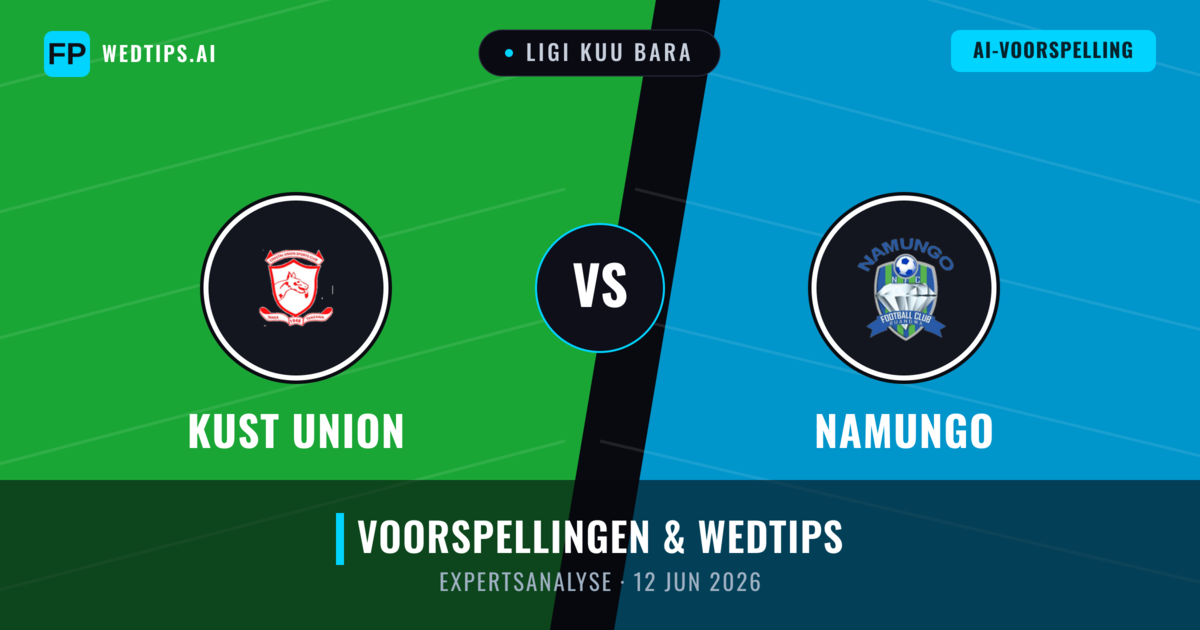 Kust Union vs Namungo — voorspelling en vooruitblik wedstrijd