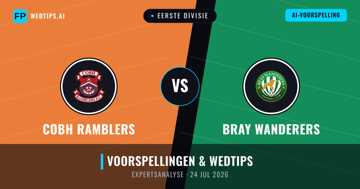 Cobh Ramblers vs Bray Wanderers — voorspelling en vooruitblik wedstrijd