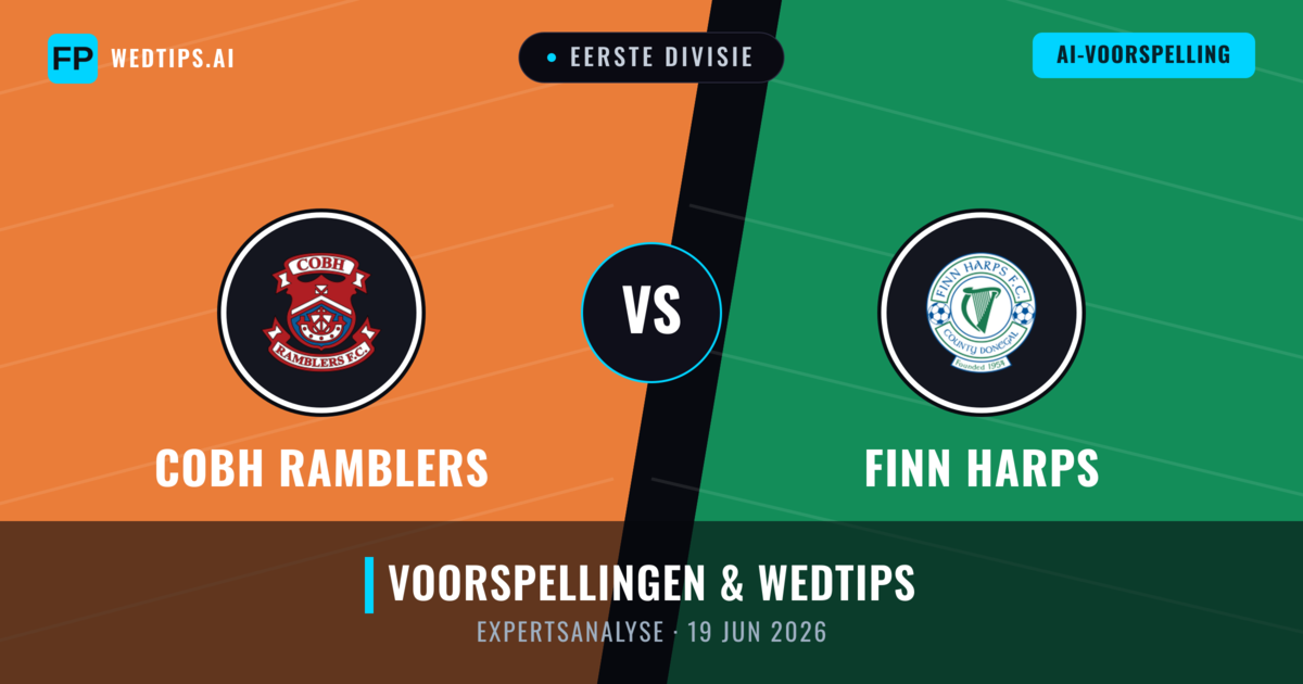 Cobh Ramblers vs Finn Harps — voorspelling en vooruitblik wedstrijd
