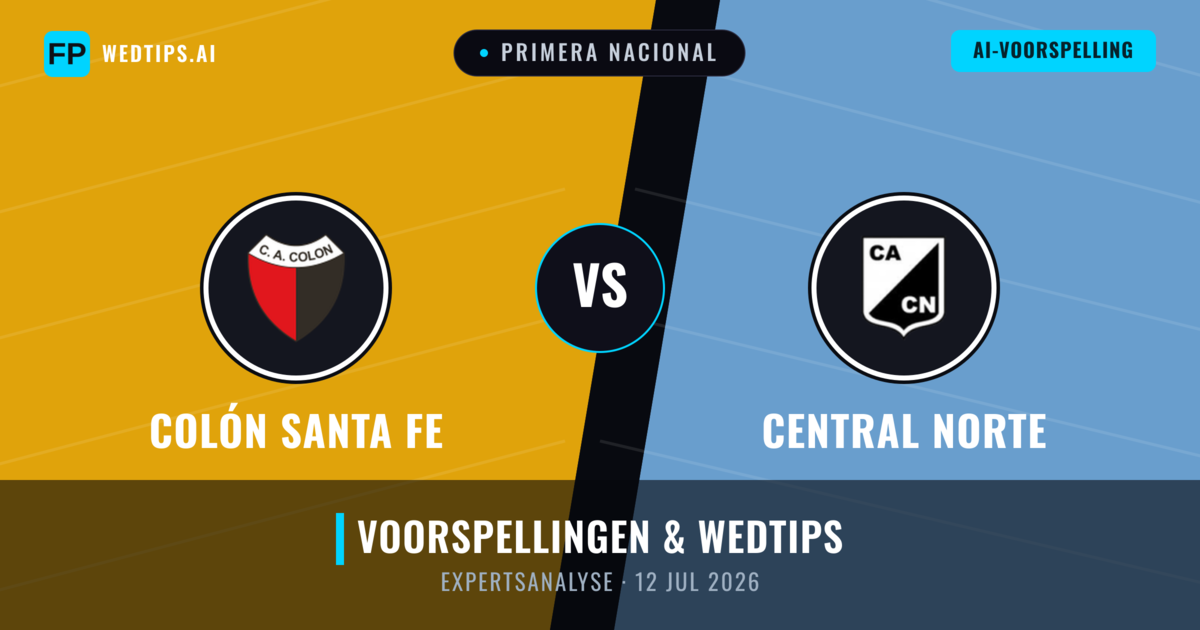 Colón Santa Fe vs Central Norte — voorspelling en vooruitblik wedstrijd