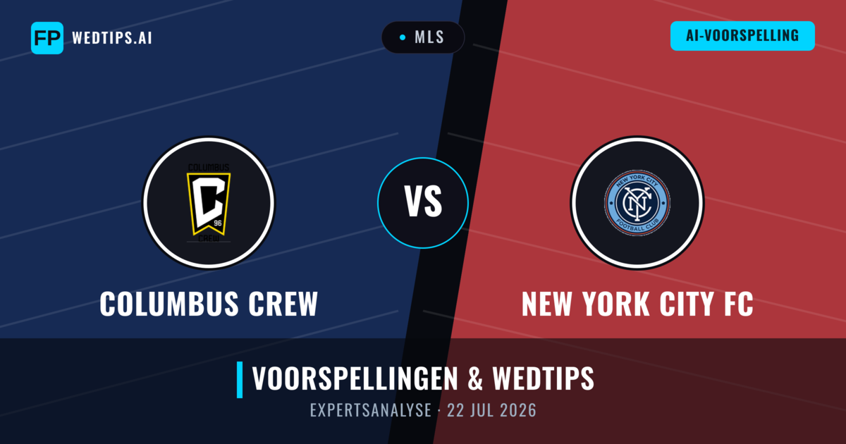 Columbus Crew vs New York City FC — voorspelling en vooruitblik wedstrijd