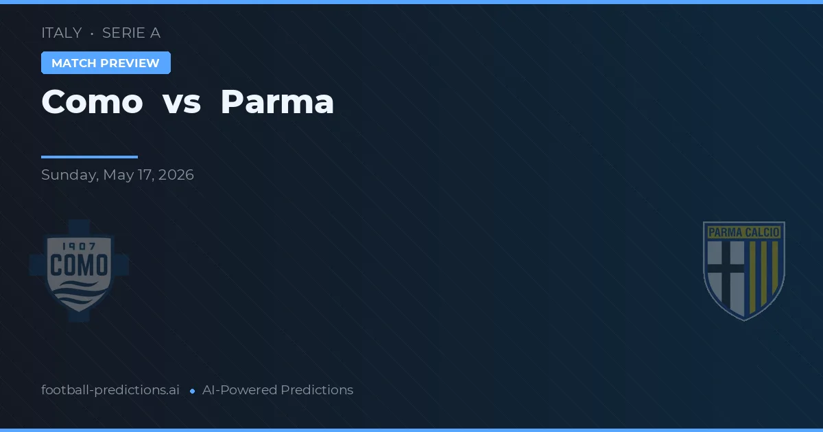 Como vs Parma — voorspelling en vooruitblik wedstrijd