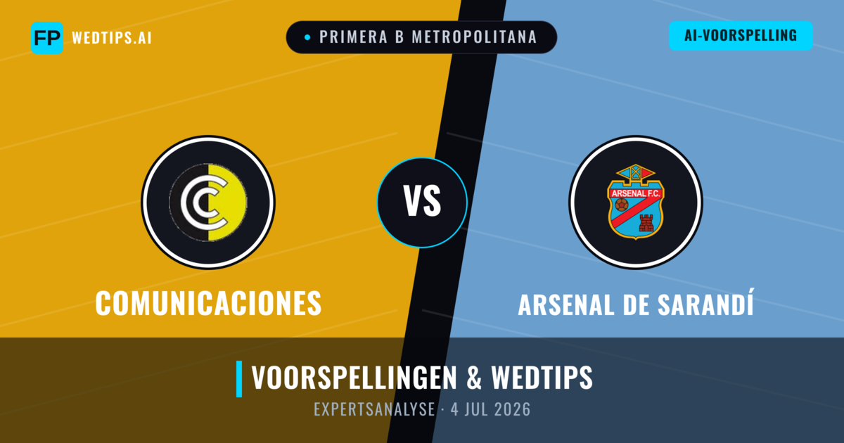 Comunicaciones vs Arsenal de Sarandí — voorspelling en vooruitblik wedstrijd