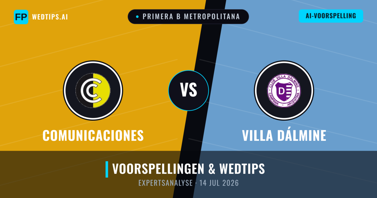 Comunicaciones vs Villa Dálmine — voorspelling en vooruitblik wedstrijd