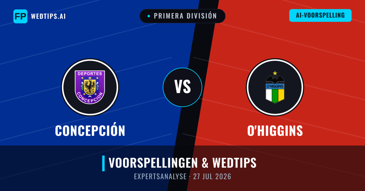 Concepción vs O'Higgins — voorspelling en vooruitblik wedstrijd