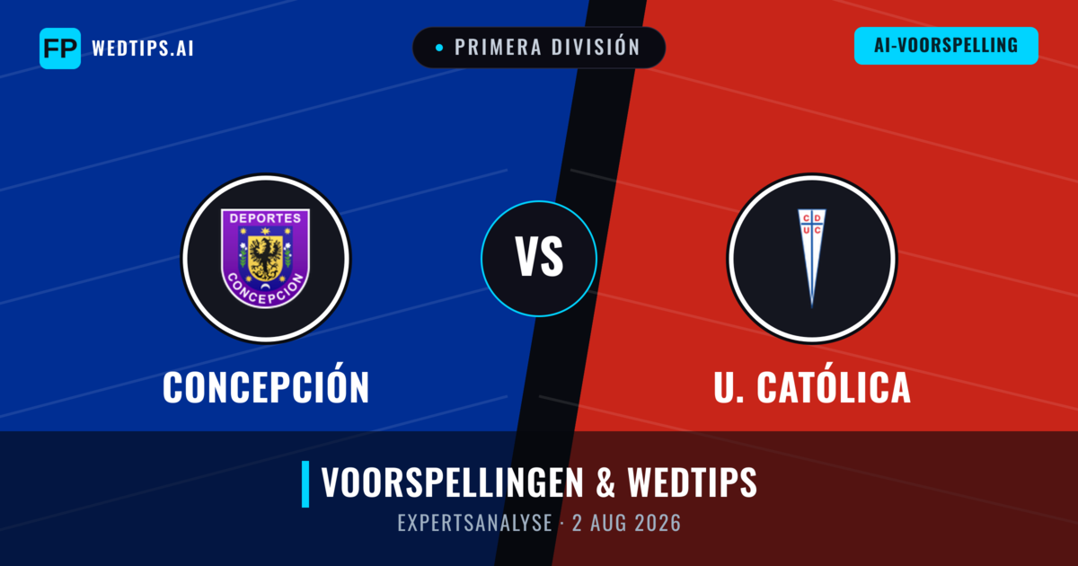 Concepción vs U. Católica — voorspelling en vooruitblik wedstrijd