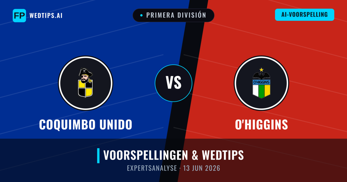 Coquimbo Unido vs O'Higgins — voorspelling en vooruitblik wedstrijd