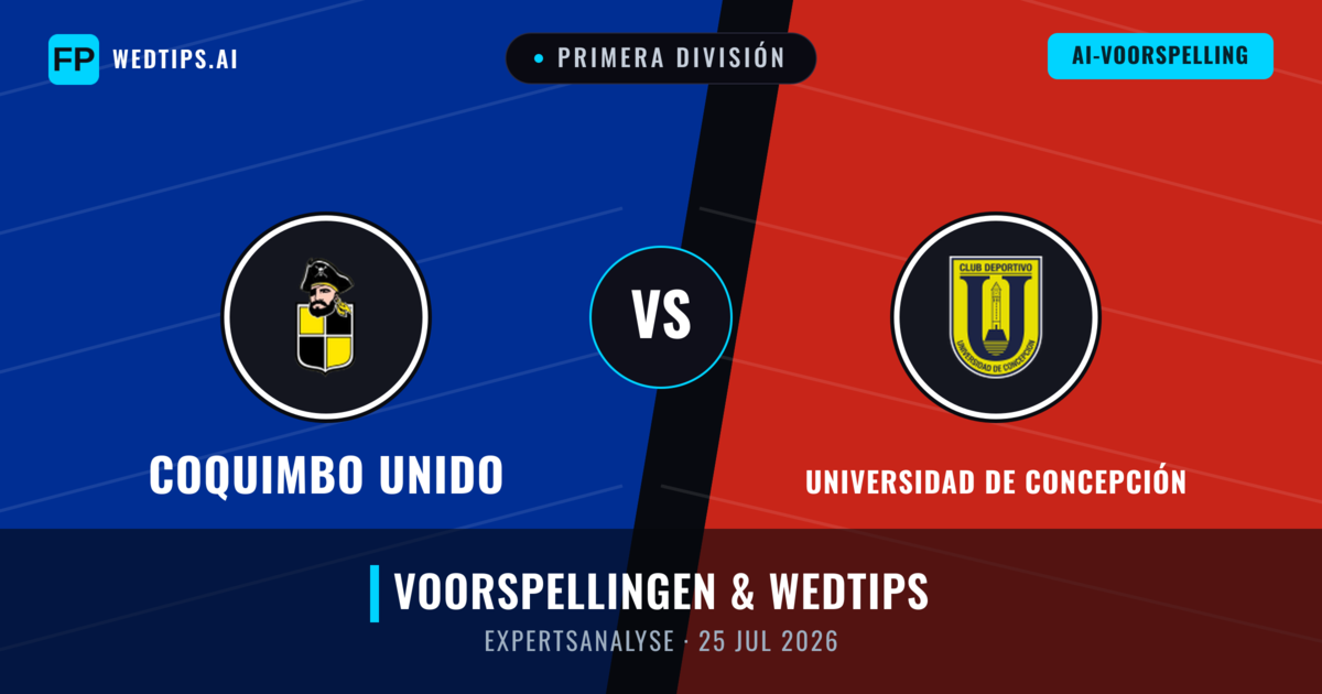 Coquimbo Unido vs Universidad de Concepción — voorspelling en vooruitblik wedstrijd