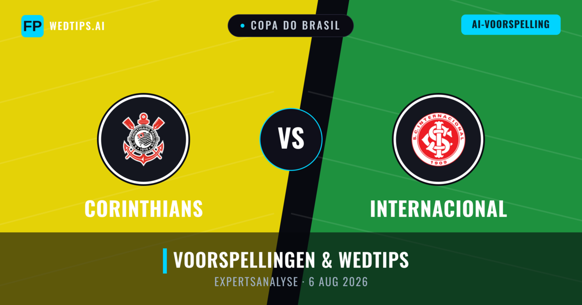 Corinthians vs Internacional — voorspelling en vooruitblik wedstrijd