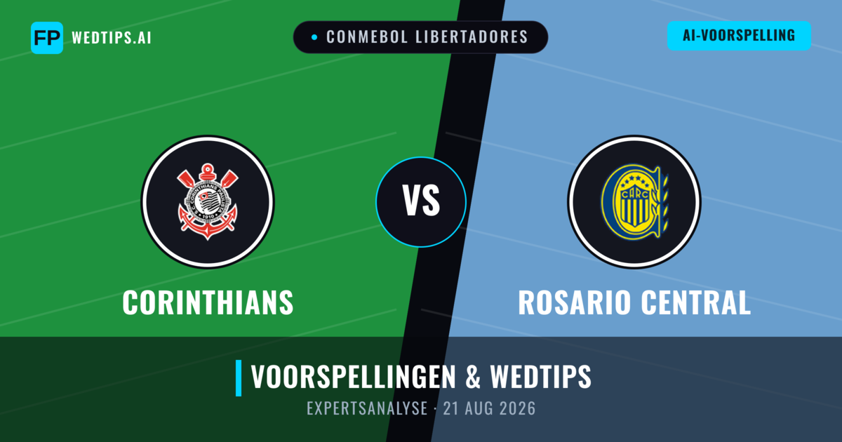 Corinthians vs Rosario Central — voorspelling en vooruitblik wedstrijd