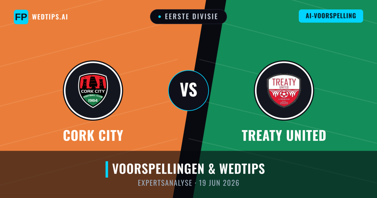 Cork City vs Treaty United — voorspelling en vooruitblik wedstrijd