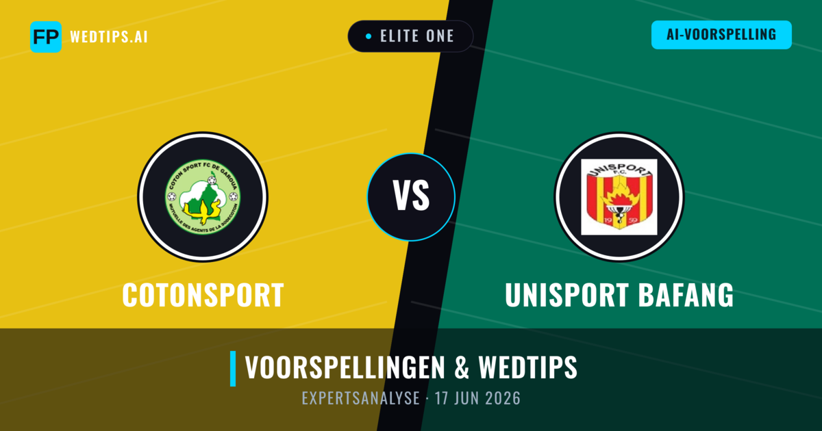 Cotonsport vs Unisport Bafang — voorspelling en vooruitblik wedstrijd