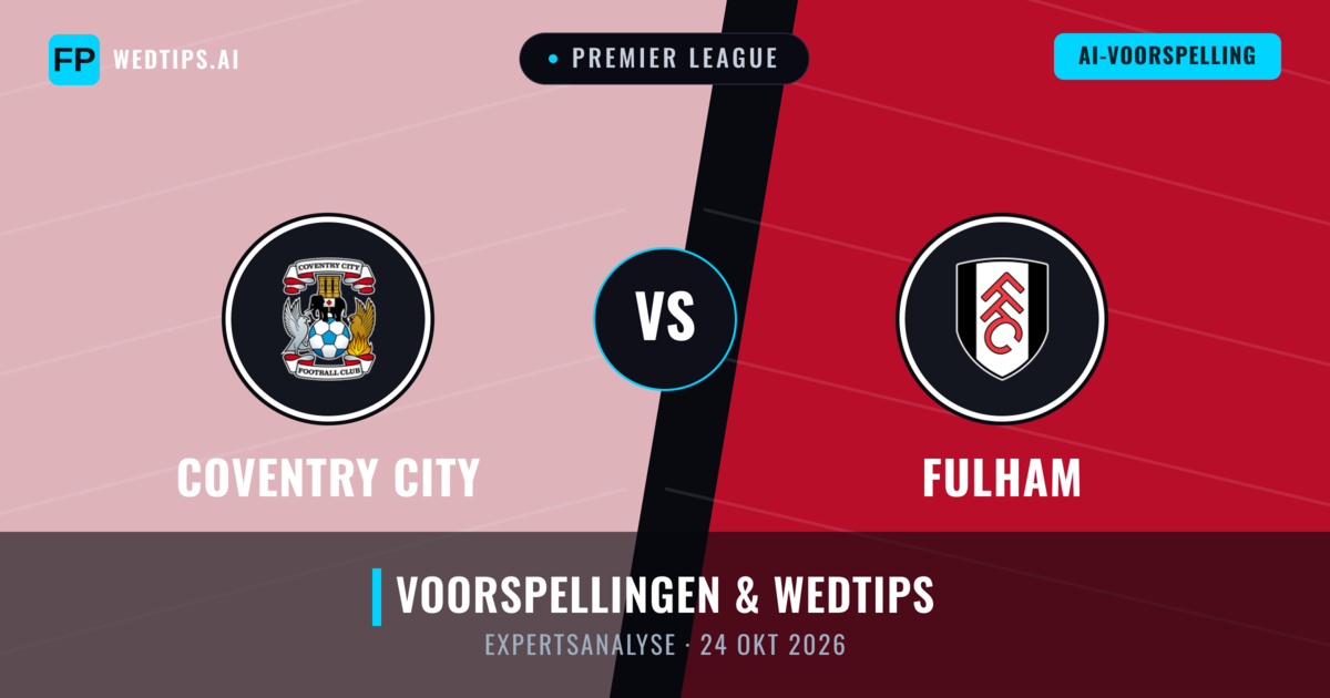 Coventry City vs Fulham — voorspelling en vooruitblik wedstrijd