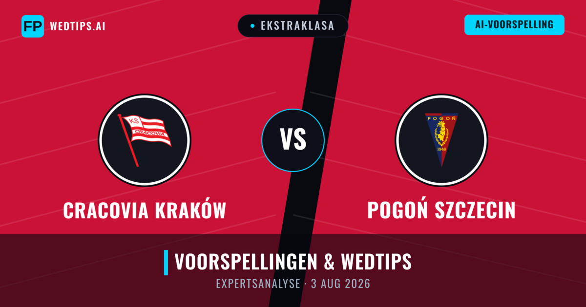 Cracovia Kraków vs Pogoń Szczecin — voorspelling en vooruitblik wedstrijd