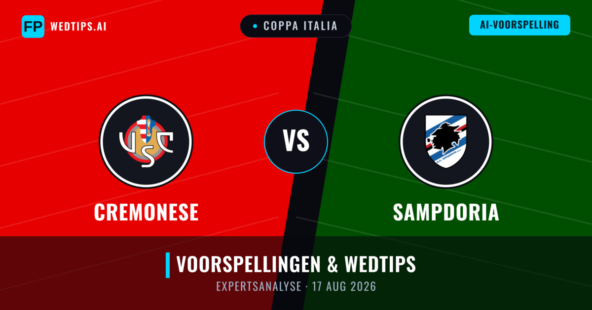 Cremonese vs Sampdoria — voorspelling en vooruitblik wedstrijd
