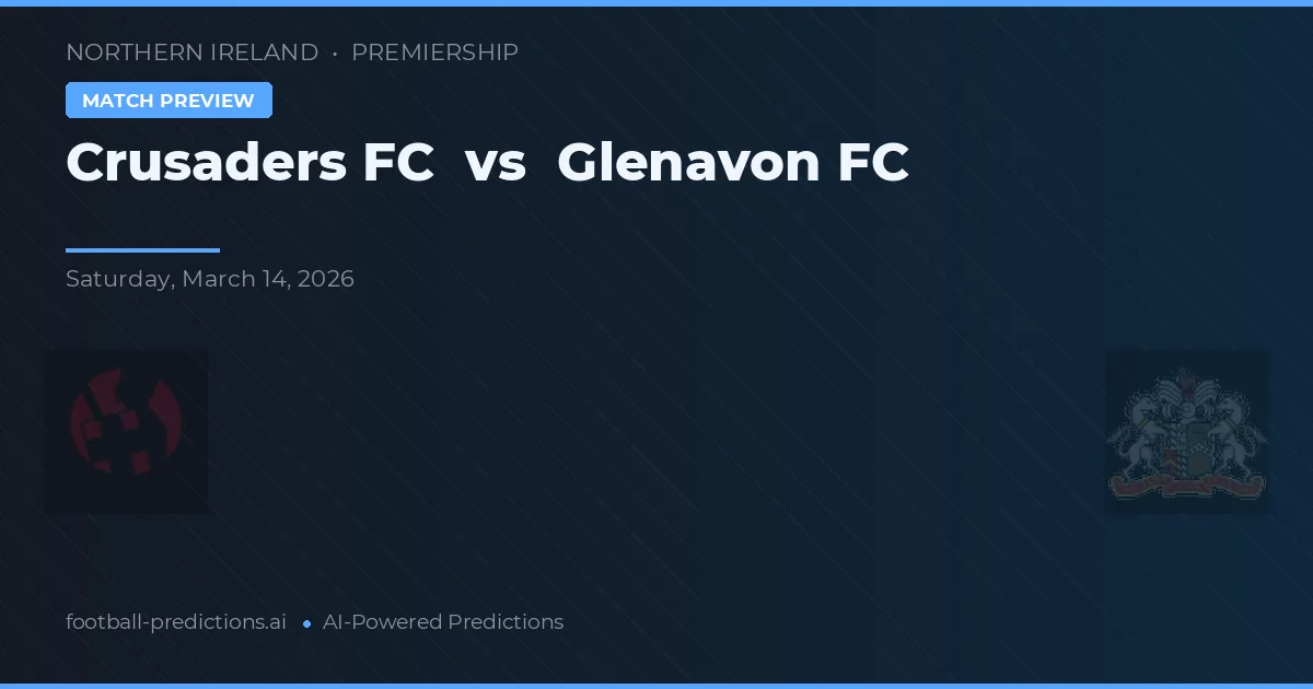Crusaders FC vs Glenavon FC — voorspelling en vooruitblik wedstrijd