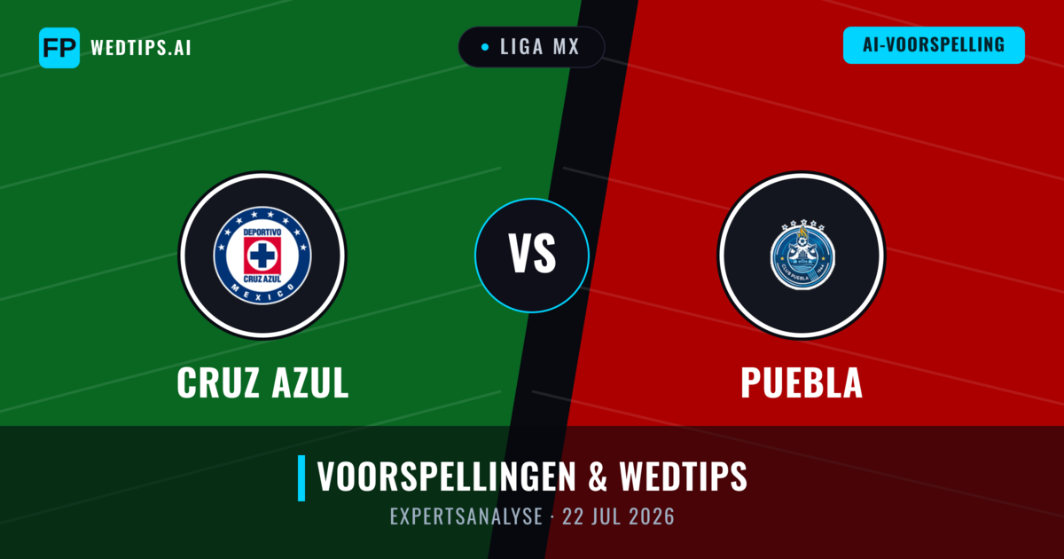 Cruz Azul vs Puebla — voorspelling en vooruitblik wedstrijd
