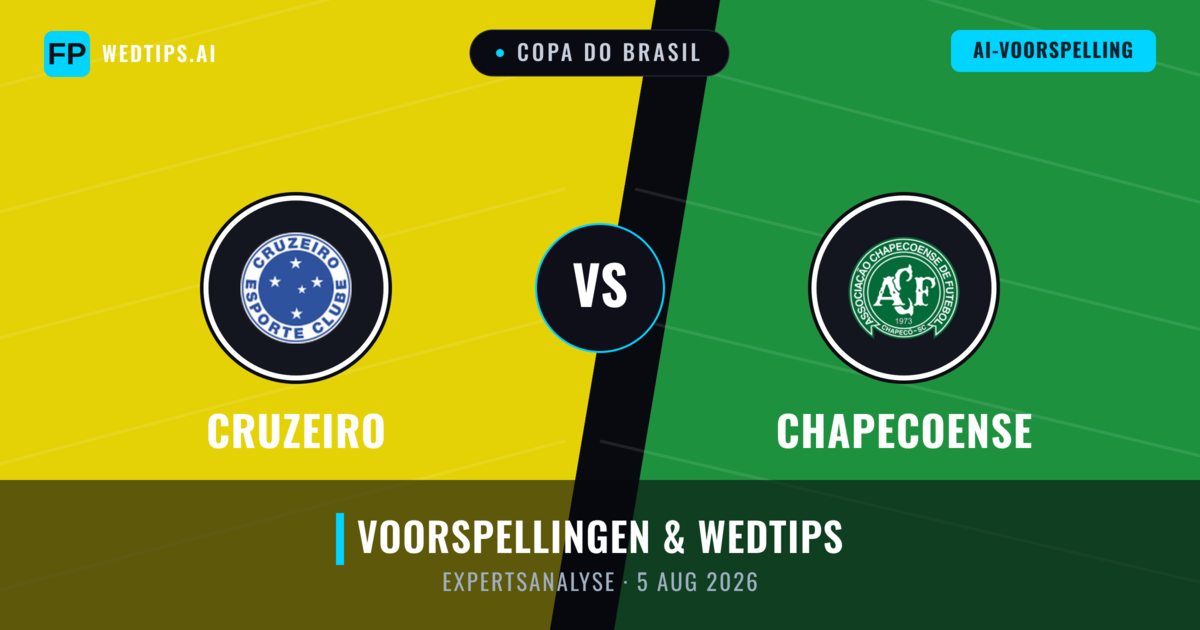Cruzeiro vs Chapecoense — voorspelling en vooruitblik wedstrijd