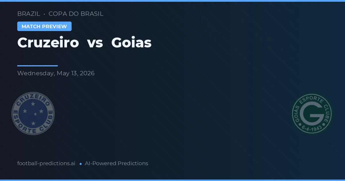Cruzeiro vs Goiás — voorspelling en vooruitblik wedstrijd
